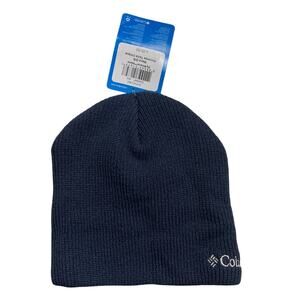 Columbia Men's Big Bonanza Beanie Winter Hat Navy Blue One Size New